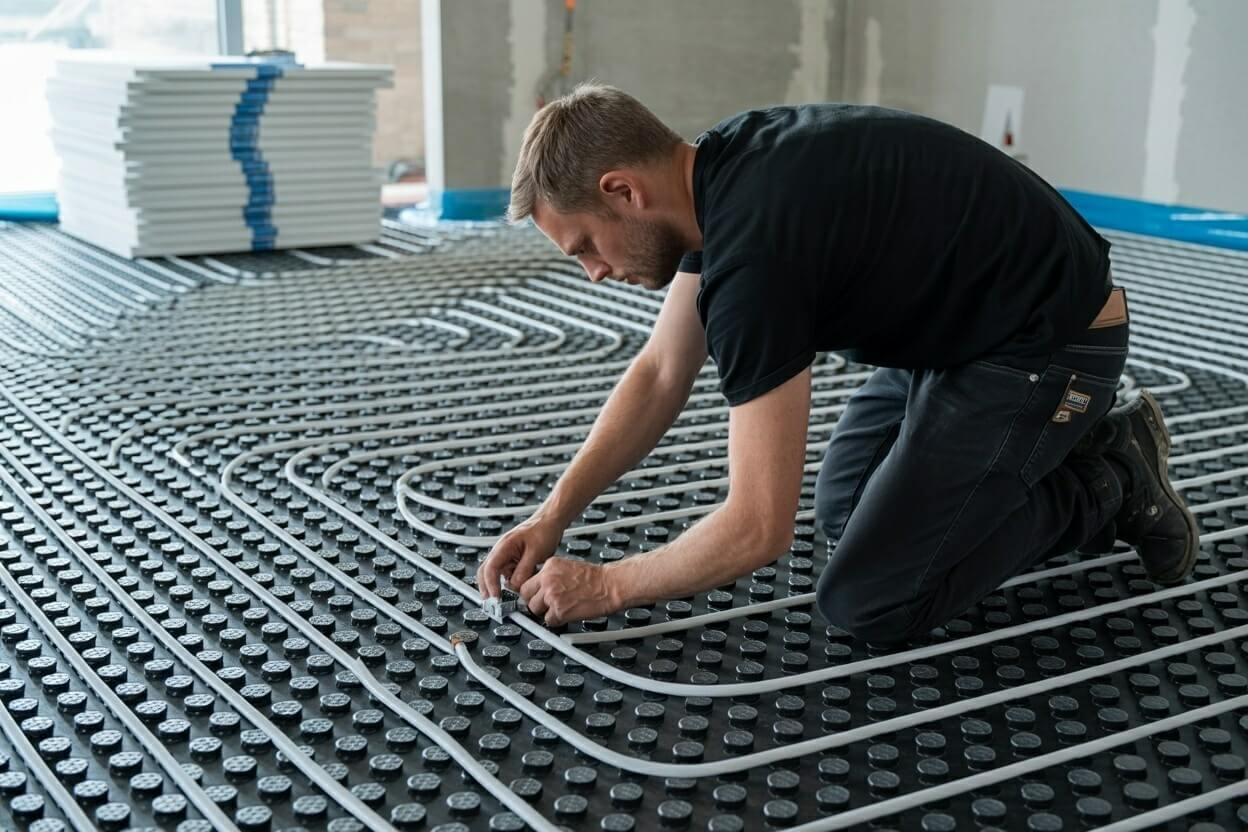 Amabcht Totaalbouw - Vloerverwarming (1)