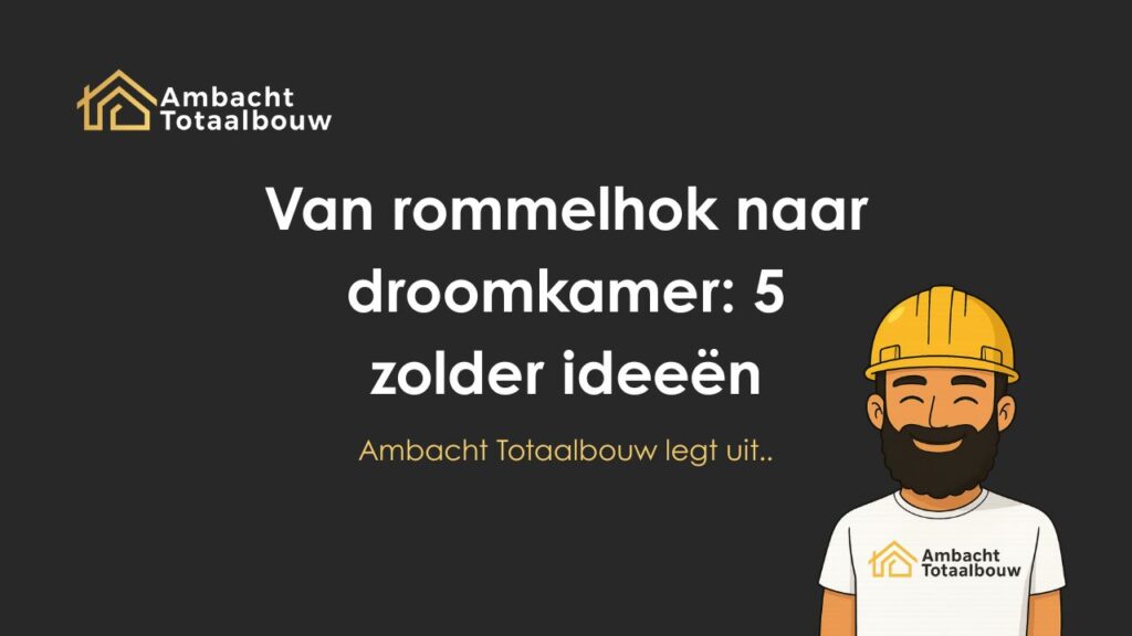 Van rommelhok naar droomkamer 5 zolder ideeën